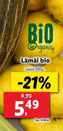 Lidl Lămâi bio Ofertă