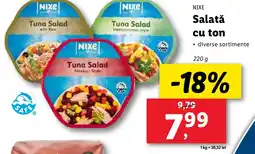 Lidl NIXE Salată cu ton Ofertă