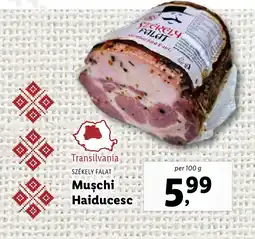 Lidl SZÉKELY FALAT Muschi Haiducesc Ofertă