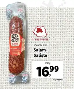 Lidl SCANDIA SIBIU Salam Sălişte Ofertă