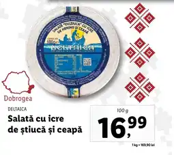 DELTAICA Salată cu icre de știucă și ceapă