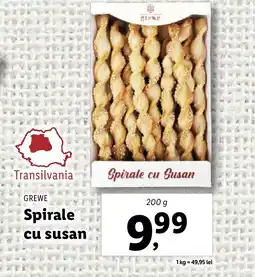 Lidl GREWE Spirale cu susan Ofertă