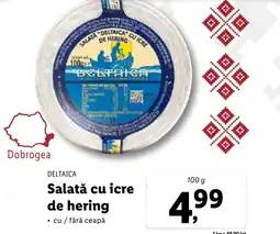 DELTAICA Salată cu icre de hering