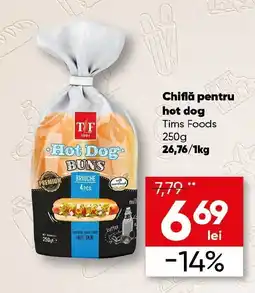 PROFI Chiflă pentru hot dog Tims Foods Ofertă