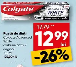 PROFI Pastă de dinți Colgate Advanced White Ofertă