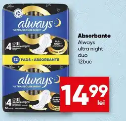 PROFI Absorbante Always Ofertă