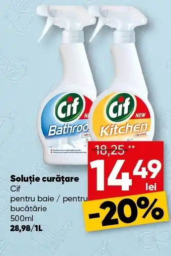PROFI Soluţie curăţare Cif Ofertă