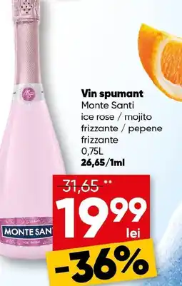 PROFI Vin spumant Monte Santi 0.75L Ofertă