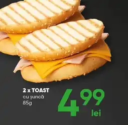 PROFI 2 x TOAST cu șuncă 85g Ofertă