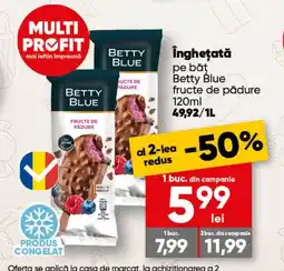 PROFI Îngheţată pe băt Betty Blue Ofertă