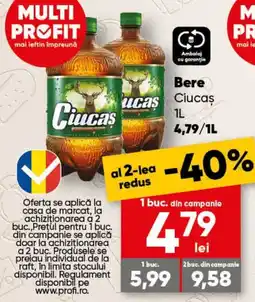 PROFI Bere Ciucas 1L Ofertă