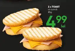 PROFI 2 x TOAST cu șuncă 85g Ofertă