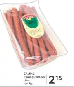 Selgros CAMPIS Cârnaţi cabanos Ofertă