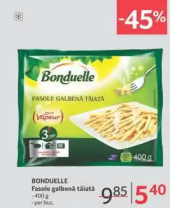 Selgros BONDUELLE Fasole galbenă tăiată Ofertă