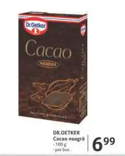 Selgros DR. OETKER Cacao neagră Ofertă