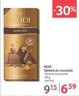 HEIDI Tabletă de ciocolată