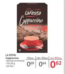 Selgros LA FESTA Cappuccino Ofertă