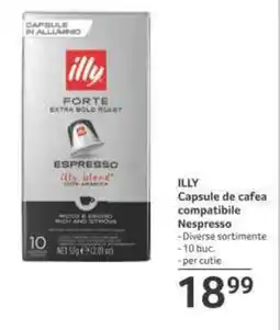 Selgros ILLY Capsule de cafea compatibile Nespresso Ofertă