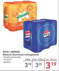 Selgros PEPSI / MIRINDA Băutură răcoritoare carbogazoasă Ofertă