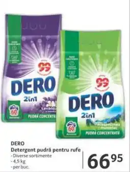 Selgros DERO Detergent pudră pentru rufe Ofertă
