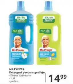 Selgros MR.PROPER Detergent pentru suprafețe Ofertă
