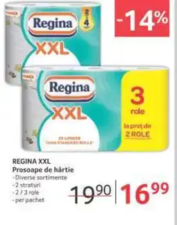 Selgros REGINA XXL Prosoape de hârtie Ofertă