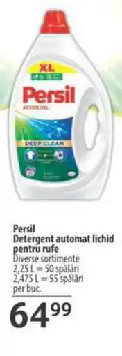 Selgros Persil Detergent automat lichid pentru rufe Ofertă