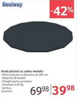 Selgros Husă piscină cu cadru metalic Ofertă