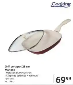 Selgros Grill cu capac 28 cm Marlene Ofertă