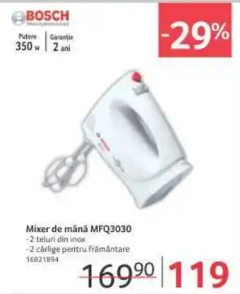 Selgros Mixer de mână MFQ3030 Ofertă