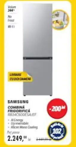 Flanco SAMSUNG COMBINA FRIGORIFICA Ofertă