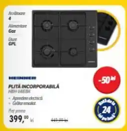 Flanco HEINNER PLITA INCORPORABILĂ Ofertă
