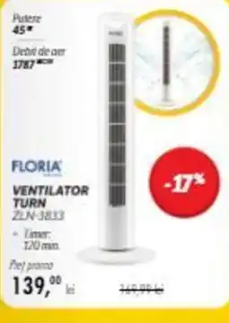 VENTILATOR TURN ZLN-3833