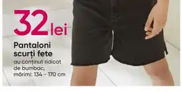 Pepco Pantaloni scurţi fete Ofertă