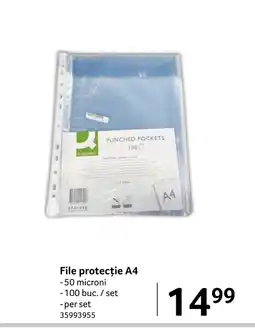 Selgros File protecție A4 Ofertă