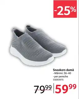 Selgros Sneakers damă Ofertă
