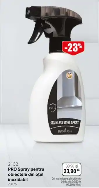 BetterStyle PRO Spray pentru obiectele din oţel inoxidabil Ofertă