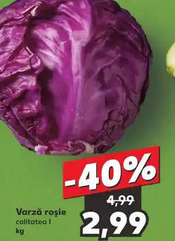 Kaufland Varză roşie Ofertă