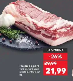 Kaufland Fleică de porc Ofertă