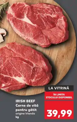 Kaufland IRISH BEEF Carne de vită pentru gătit Ofertă
