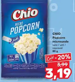 Kaufland CHIO Popcorn microunde Ofertă