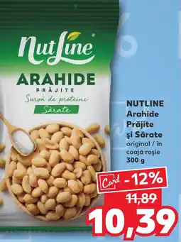Kaufland NUTLINE Arahide Prăjite şi Sărate Ofertă