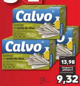 Kaufland CALVO Sardine Ofertă