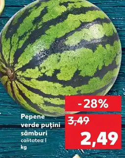 Kaufland Pepene verde puţini sâmburi Ofertă