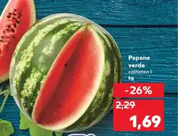 Kaufland Pepene verde Ofertă