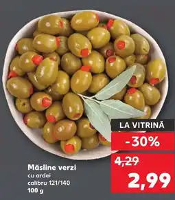 Kaufland Măsline verzi Ofertă