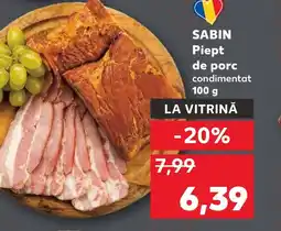 Kaufland SABIN Piept de porc Ofertă
