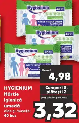 Kaufland HYGIENIUM Hârtie igienică umedă Ofertă