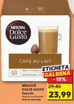 Kaufland NESCAFÉ DOLCE GUSTO Capsule Ofertă