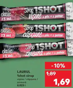 Kaufland LAURUL 1shot sirop 0.23L Ofertă